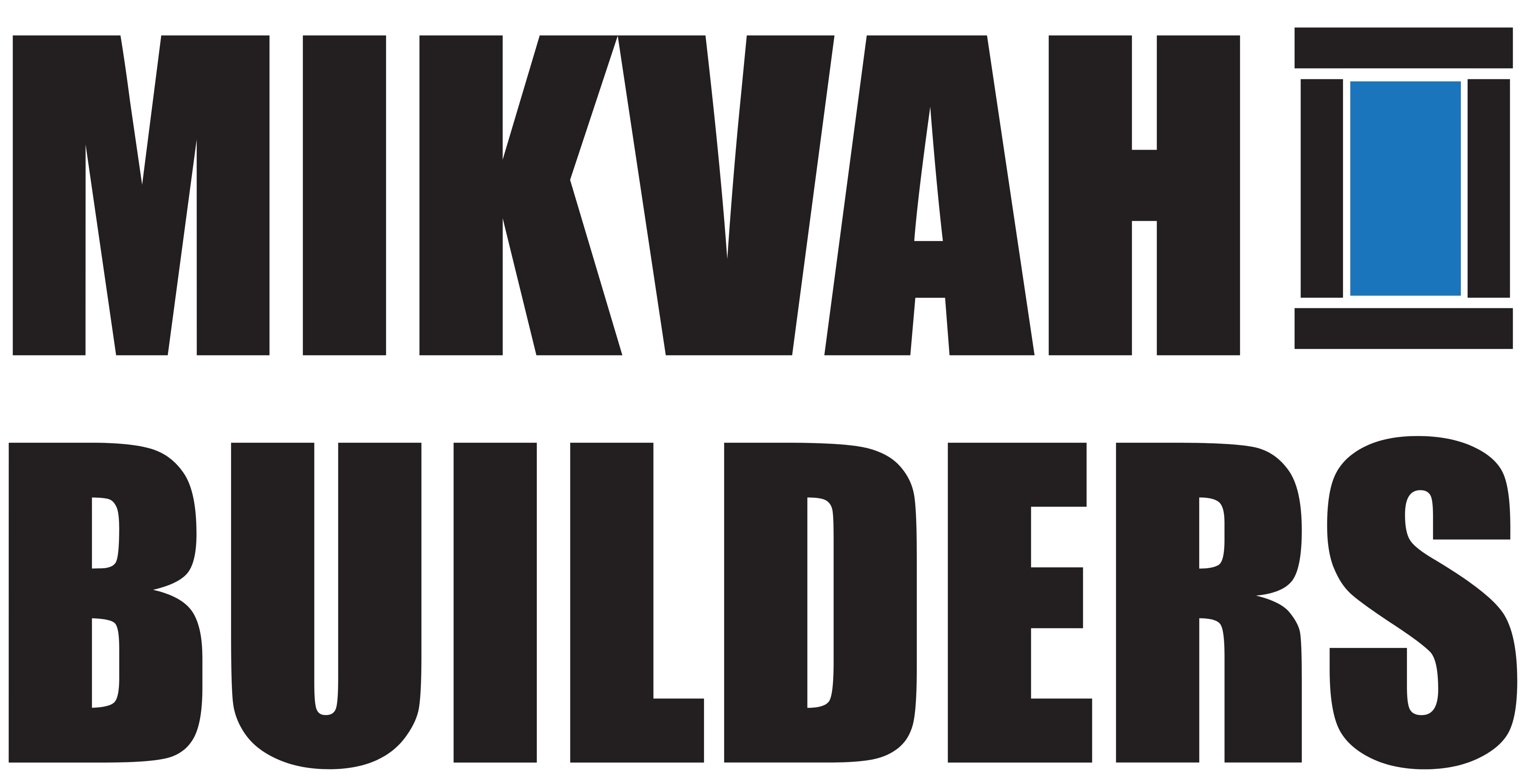 Mikvah Builders Logo